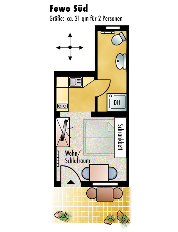 Ferienwohnung Süd