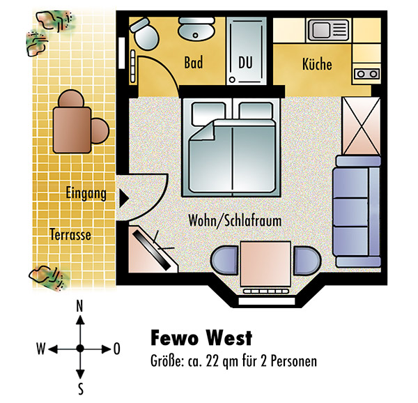 Ferienwohnung Süd